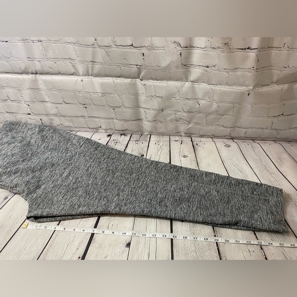 Chico’s Zenergy Black Heather Workout Athletic Leggings Womens Plus Size 20/22 - Picture 6 of 7